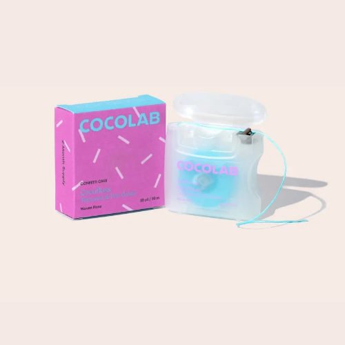 CocoFloss Confetti Cake