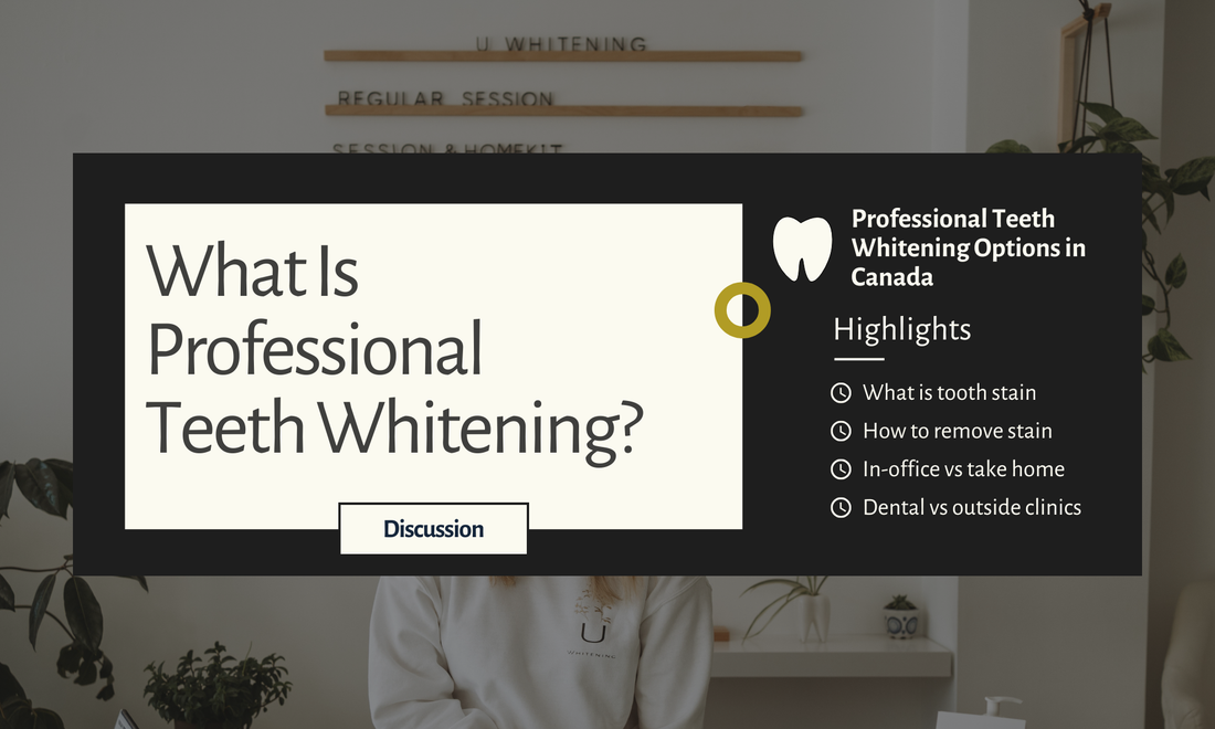 What Is Professional Teeth Whitening?