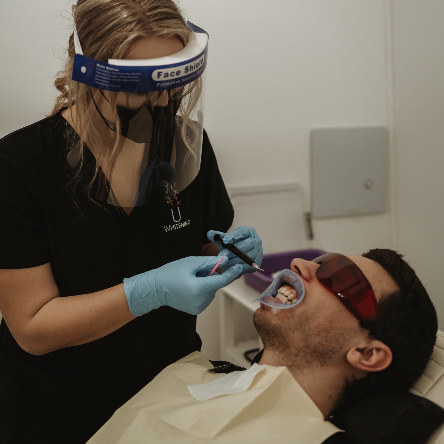 Staff In Training Whitening Session